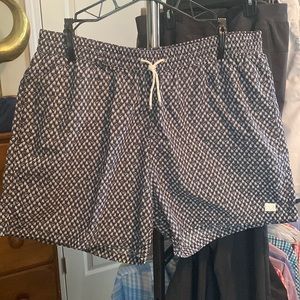 Ferragamo sailboat and anchor swimsuit. Great condition Barely worn